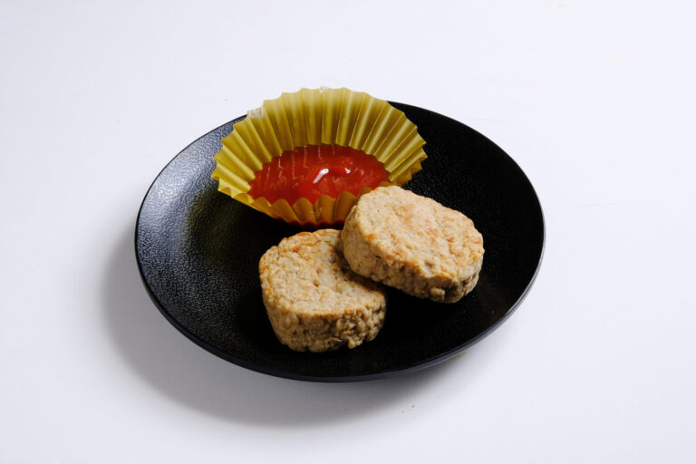 焼いて食べるお子様ハンバーグ